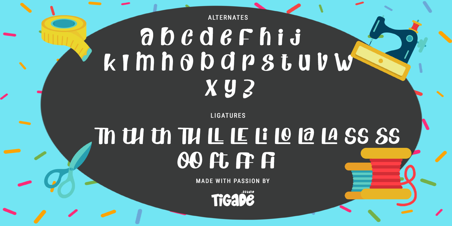 Crafting Island Paintbrush Font preview